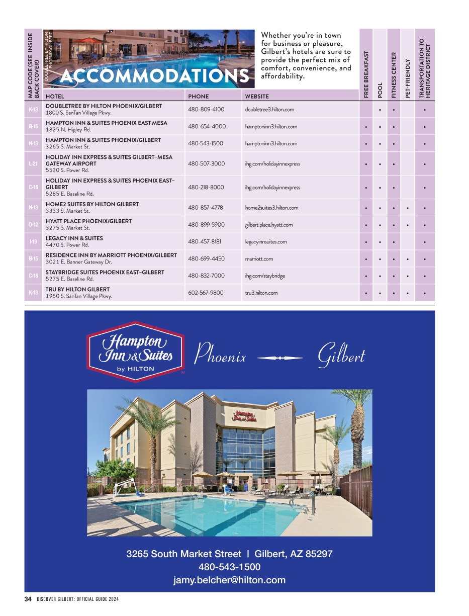 Discover Gilbert Arizona Official Guide 202324