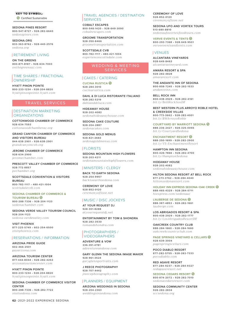 Experience Sedona - 2021-2022 Official Visitors Guide