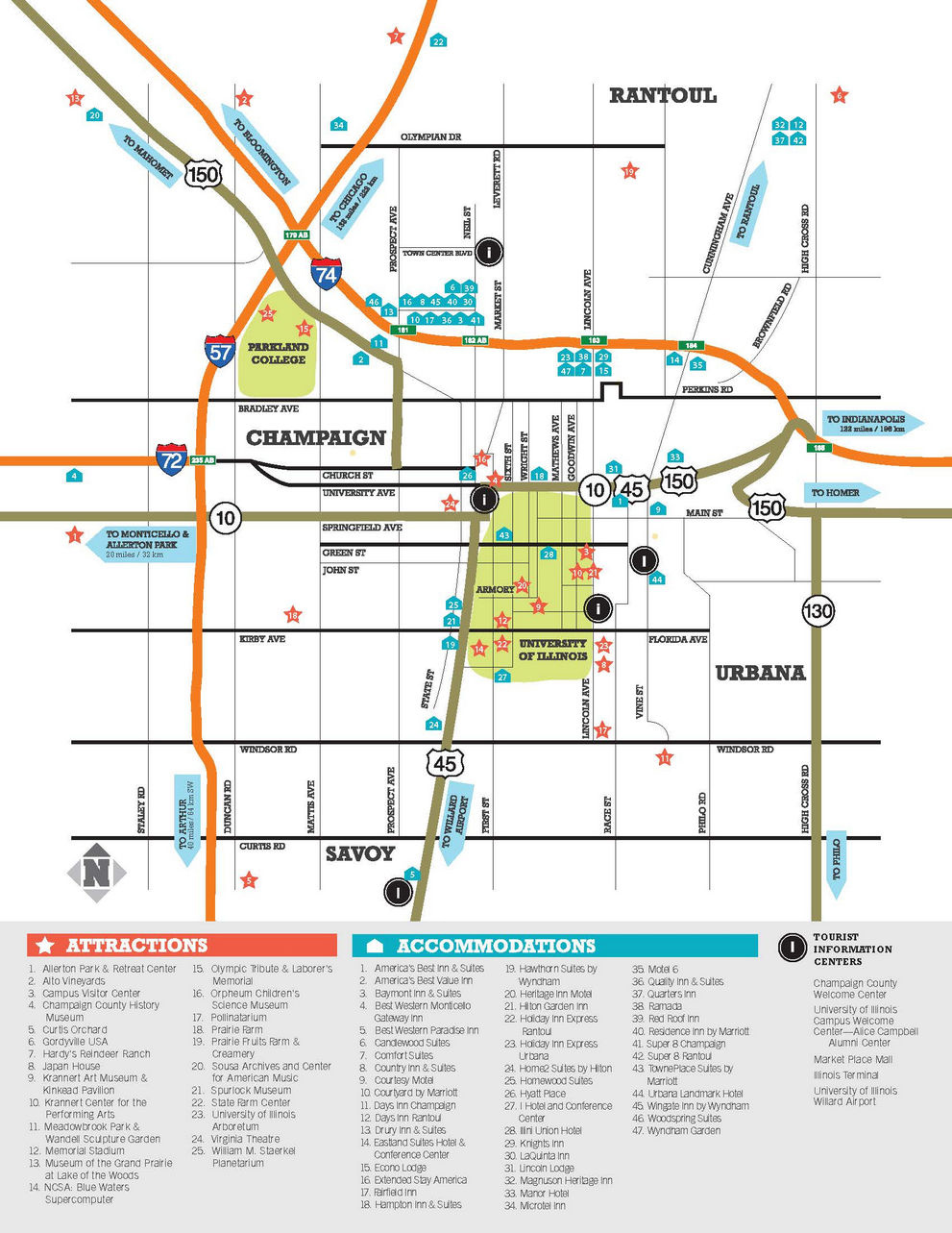 The Greater Champaign County Area - 2017-2018 Official Visitors Guide