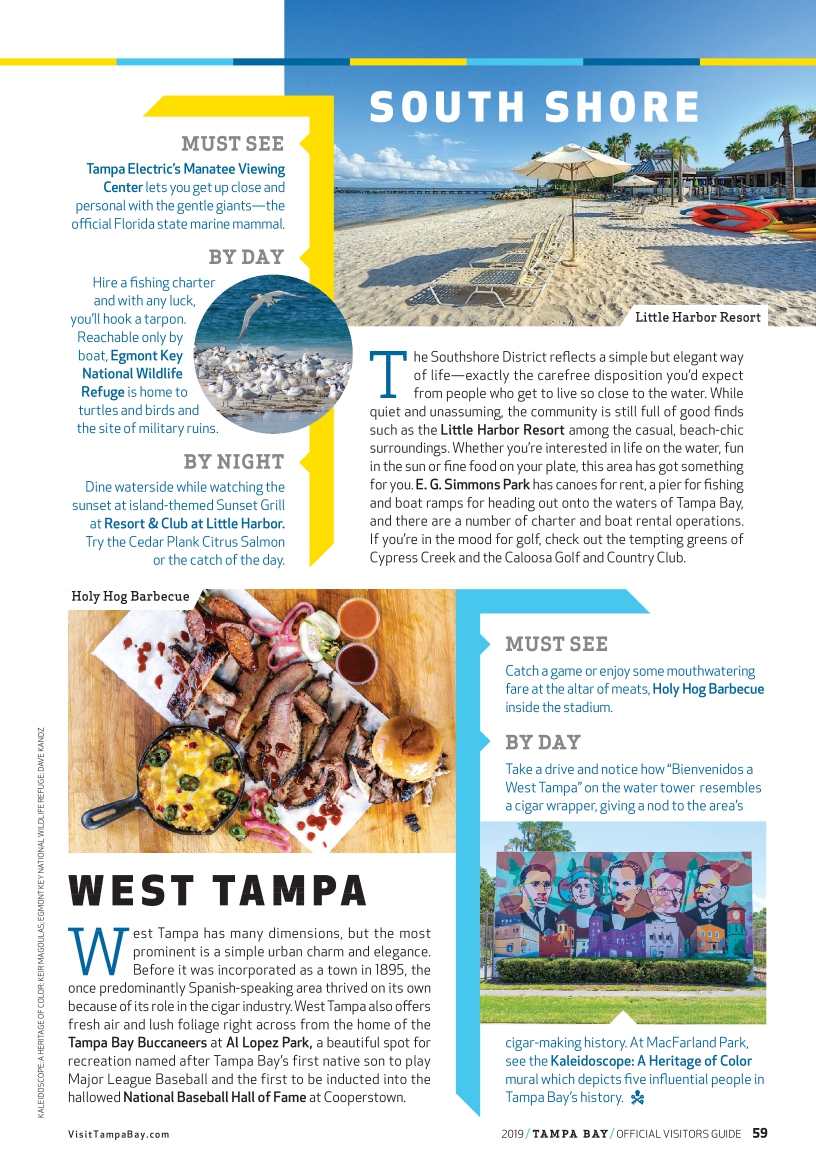 Visit Tampa Bay Official Visitors Guide