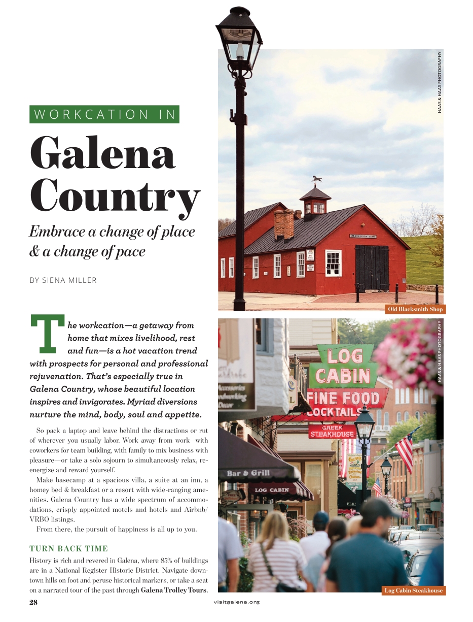 2023 Galena Country Official Visitors Guide