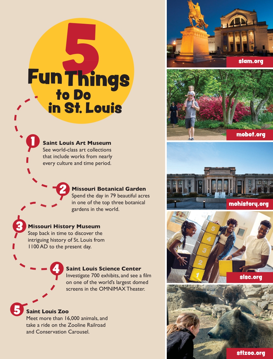 st louis travel book