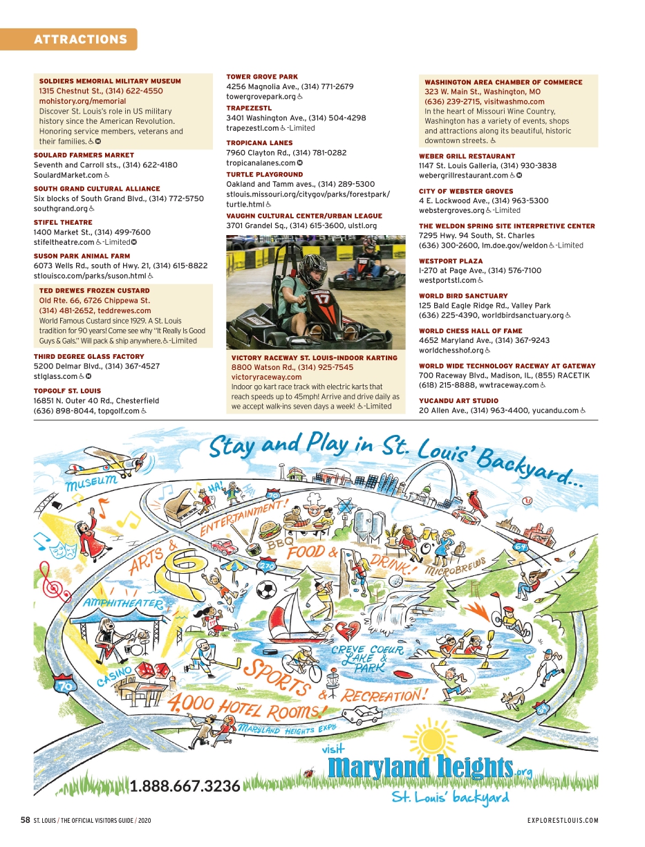 St. Louis Official Visitor's Guide 2020