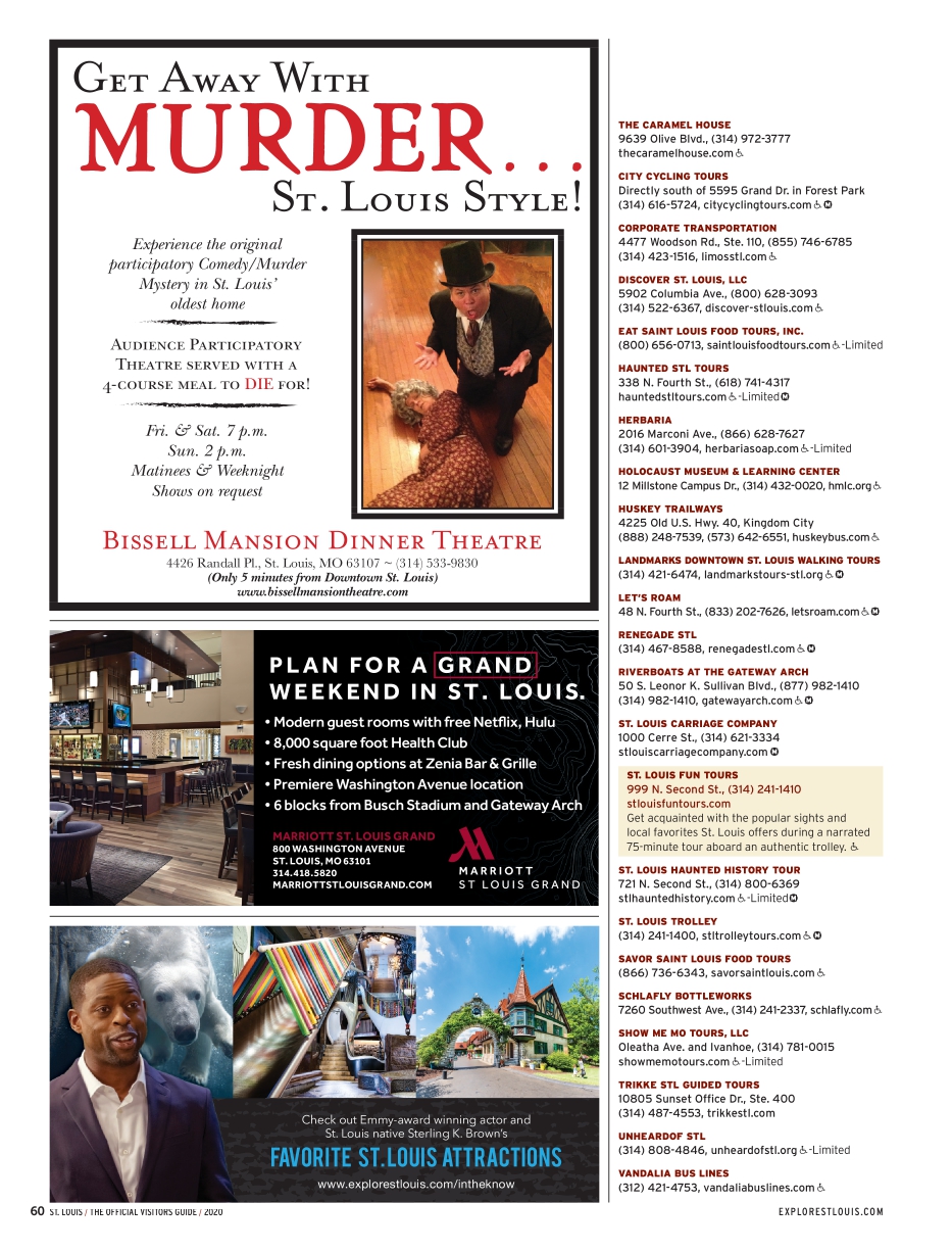 St. Louis Official Visitor's Guide 2020