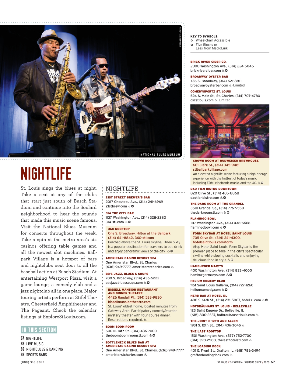 St. Louis Official Visitor's Guide 2020