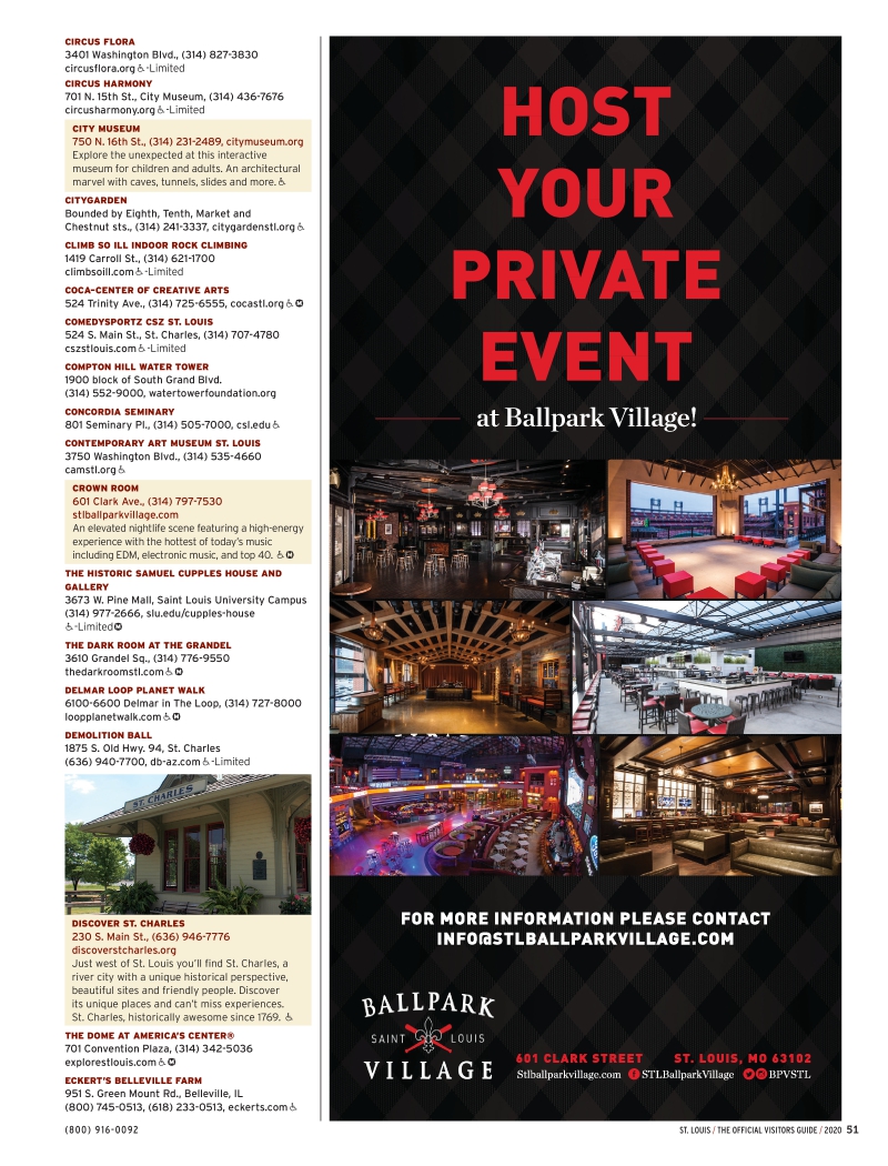 St. Louis Official Visitor's Guide 2020