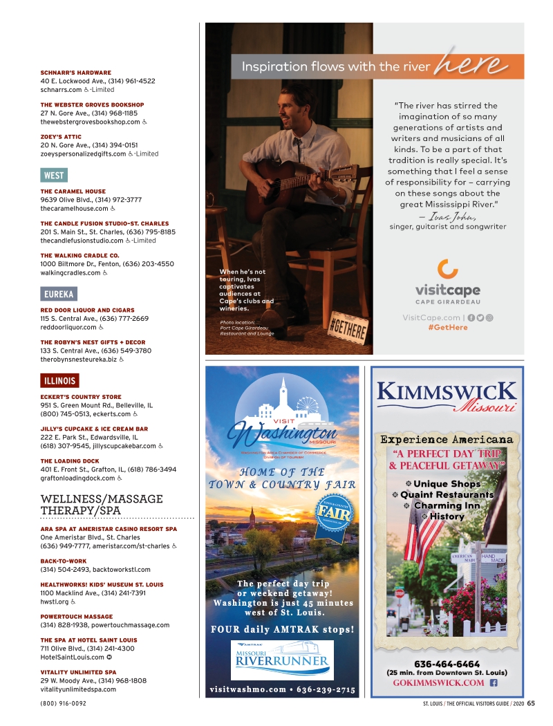 St. Louis Official Visitor's Guide 2020