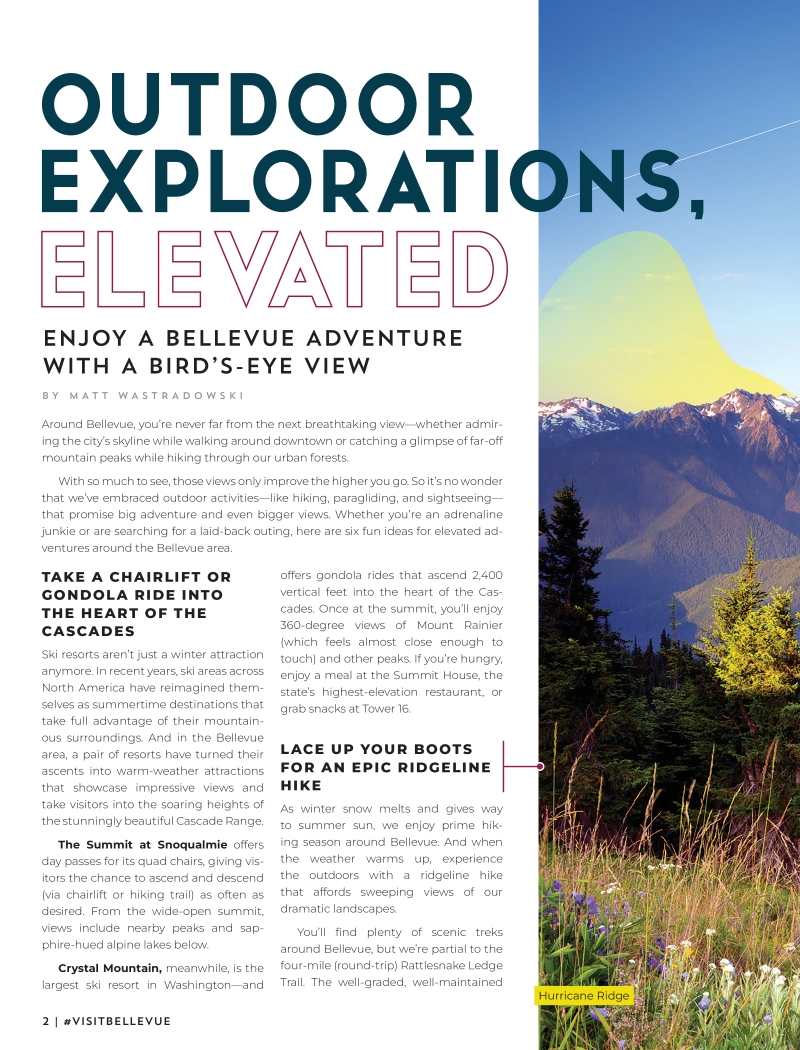 Bellevue, Washington - 2024 Spring/Summer Visitor Guide