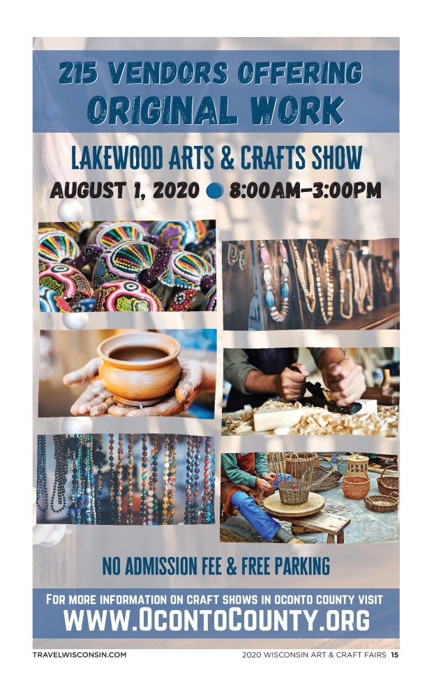 Wisconsin Art & Craft Fairs 2020