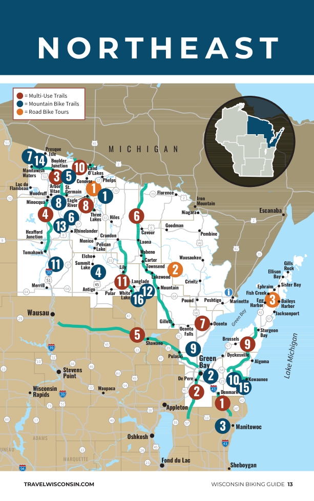 Wisconsin Biking Guide