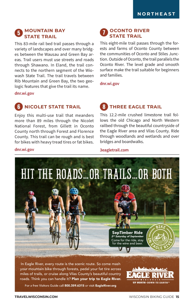 Wisconsin Biking Guide