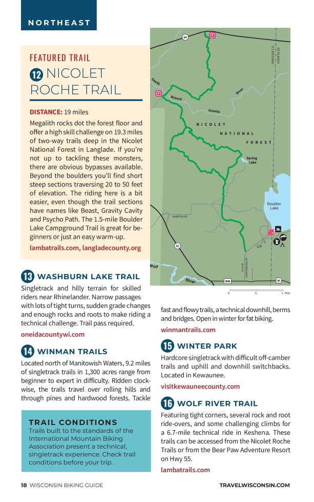 Wisconsin Biking Guide