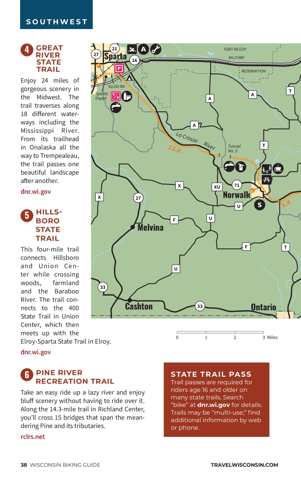 Wisconsin Biking Guide