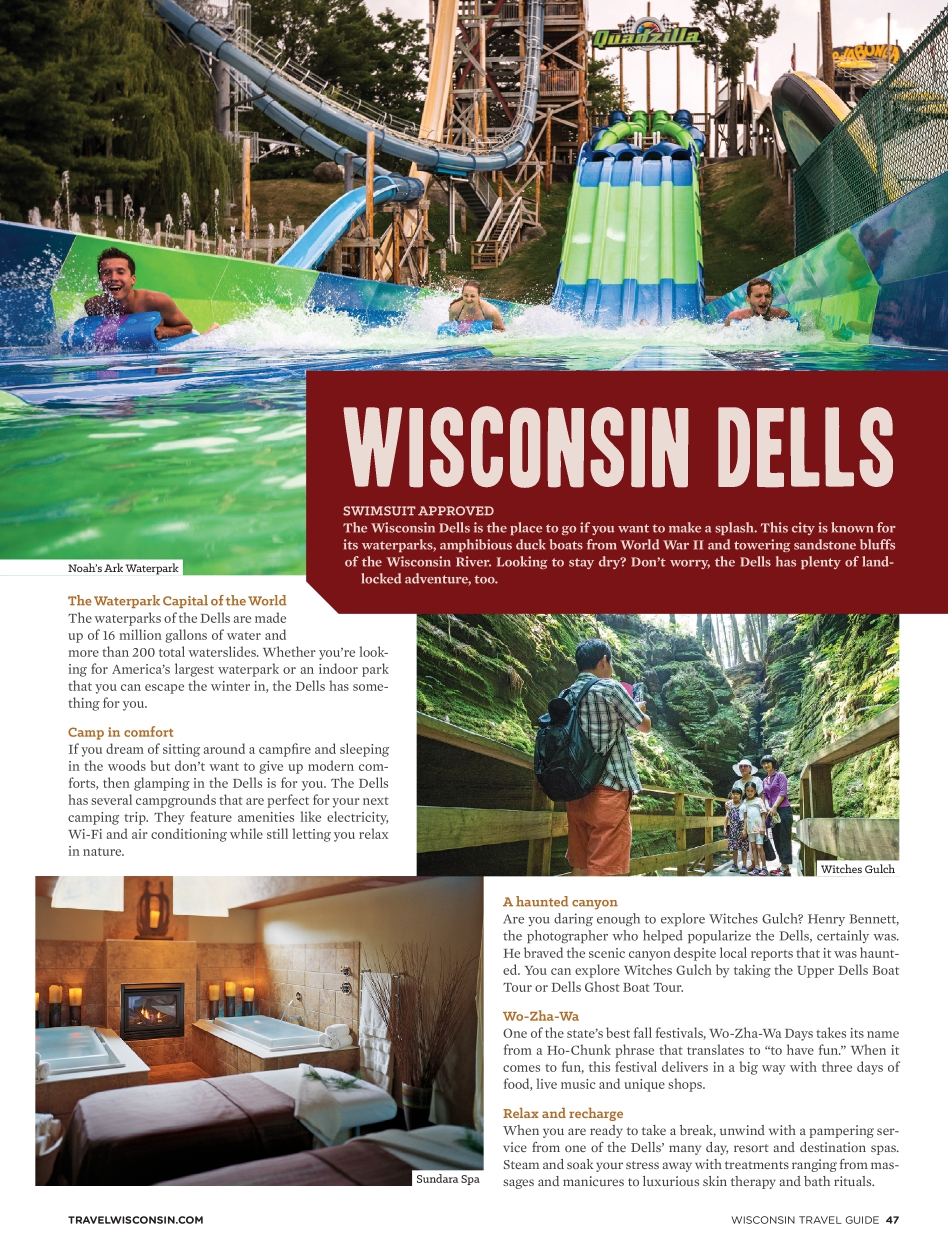 guide voyage wisconsin