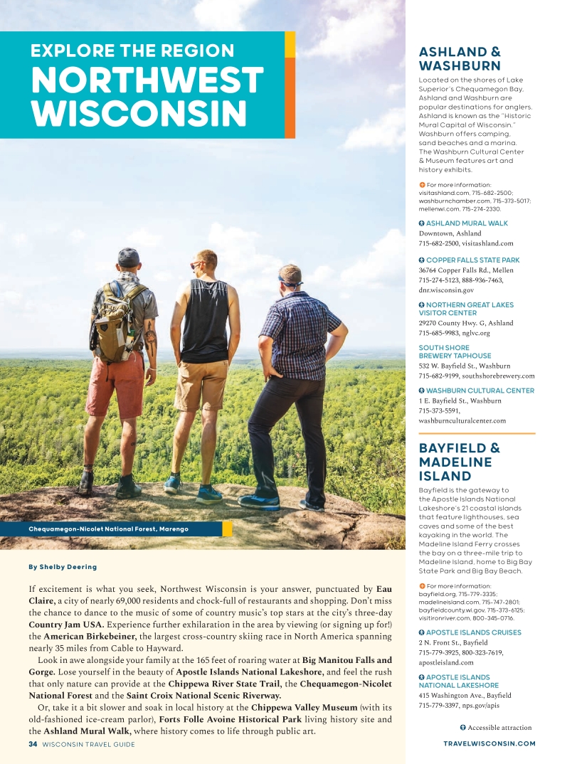 wisconsin travel guide lonely planet